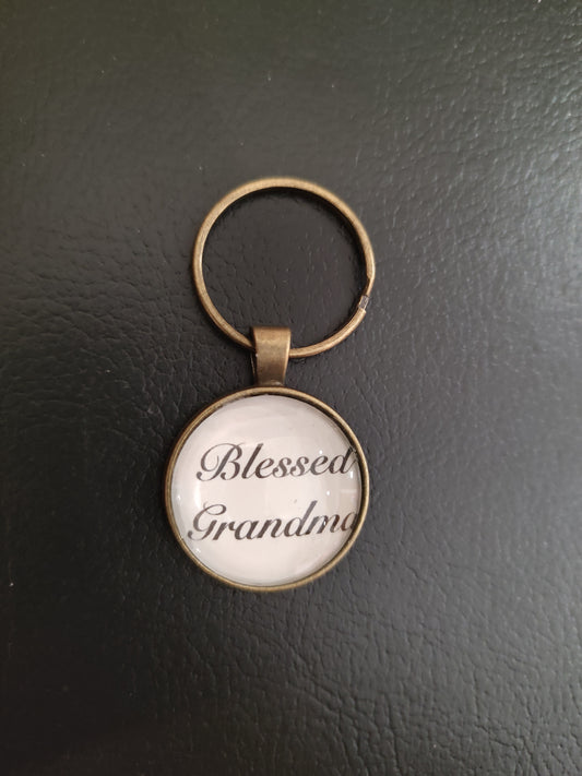 Blessed Grandma Keychain